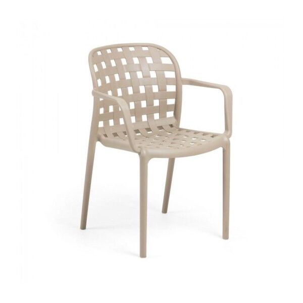 Sillón Onha plástico beige