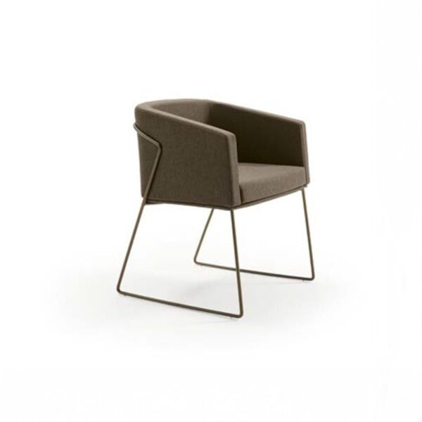 Sillón-Arti-oscuro Sillón Arti pata metálica