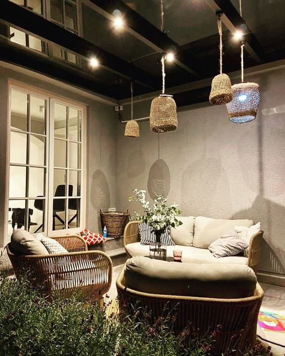 Butaca Catalina de cuerda verde Butaca Catalina de cuerda verde