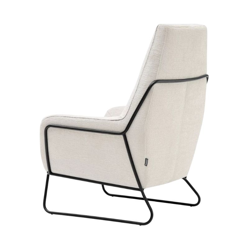 Butaca Catania con estructura envolvente de Tapicerías Navarro