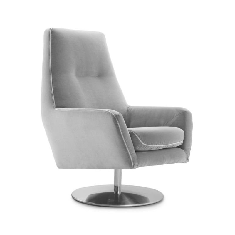 Butaca Catania giratoria de Tapicerías Navarro