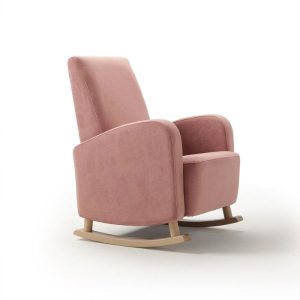 Butaca Emily en rosa de Tapicerías Navarro