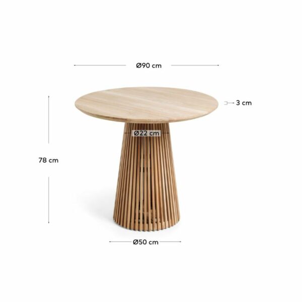 mesa-comedor-jeannette-medidas Mesa Comedor Jeannette materiales naturales