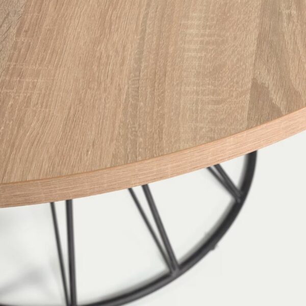 Mesa-comedor-redonda-nuit-base Mesa Comedor Redonda Niut tablero de melanina