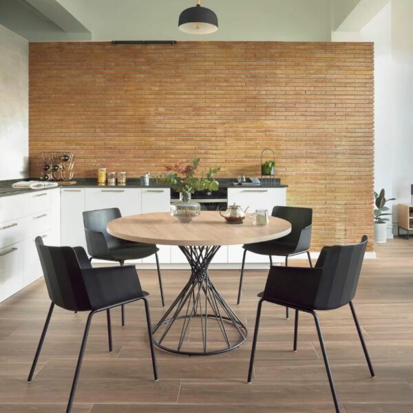 mesa-comedor-redonda-nuit-conjunto Mesa Comedor Redonda Nuit ambiente