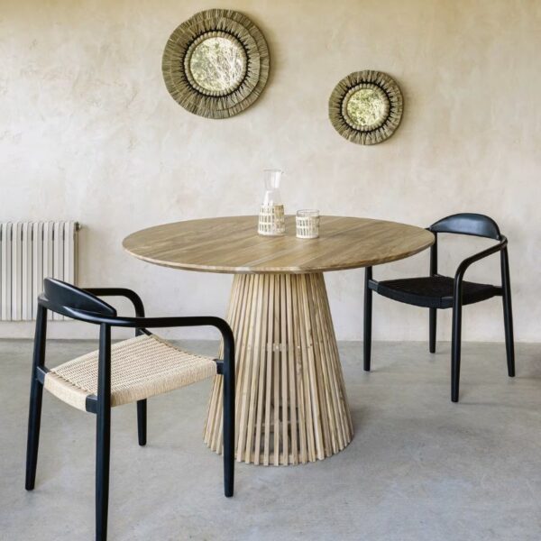 Mesa Irune de 120cm en Teca Natural Mesa Irune de 120cm en Teca Natural