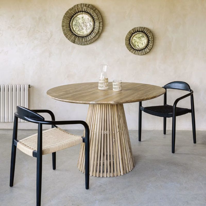 Mesa Irune de 120cm en Teca Natural