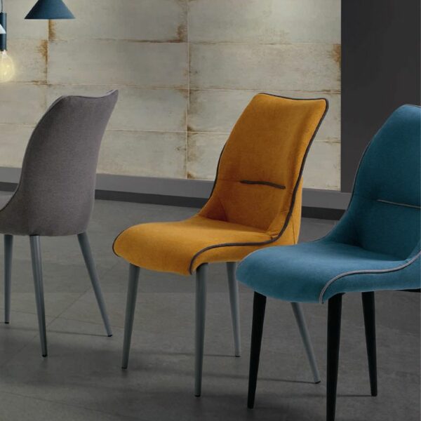 Silla-bea-patas-metálicas Silla Bea tapizadas colores
