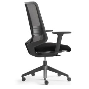 Silla dot home negra malla meci de Forma5 Silla dot home negra malla meci de Forma5