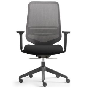 Silla dot home negra malla meci de Forma5