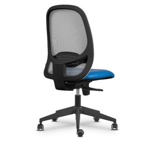 Silla ivy 1 tapizado azul y malla blanca de hergosilleria Silla ivy 1 tapizado azul y malla blanca de hergosilleria