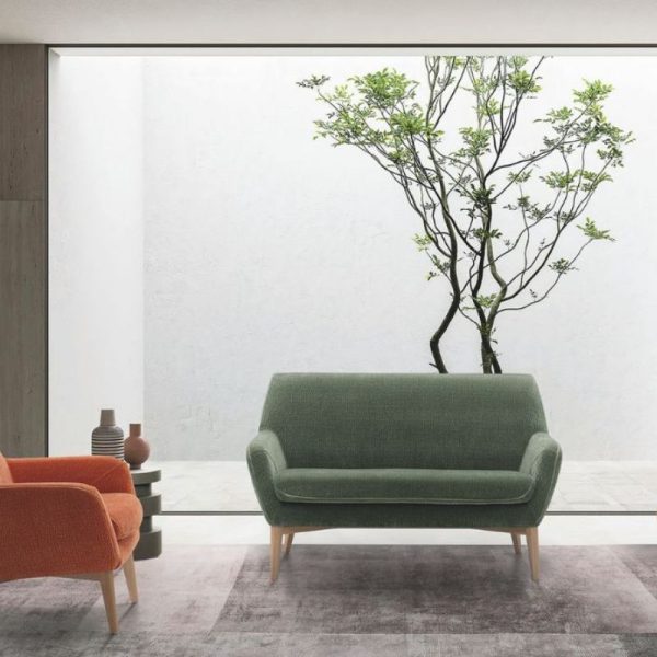 Sofá Monza en ambiente de Tapicerías Navarro Sofá Monza en ambiente de Tapicerías Navarro