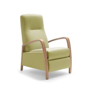 Sillón Delta Tapizado en Vinilo Verde de Tapicerías Navarro Sillón Delta Tapizado en Vinilo Verde de Tapicerías Navarro