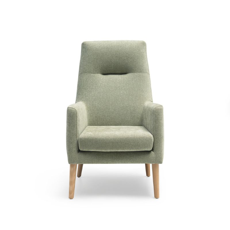 Butaca Serenity pata fija madera Tapicerías Navarro