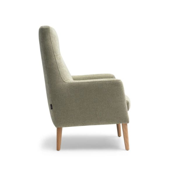 Butaca Serenity en verde de Tapicerías Navarro Butaca Serenity en verde de Tapicerías Navarro