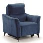 Sillón Relax Bérgamo Azul