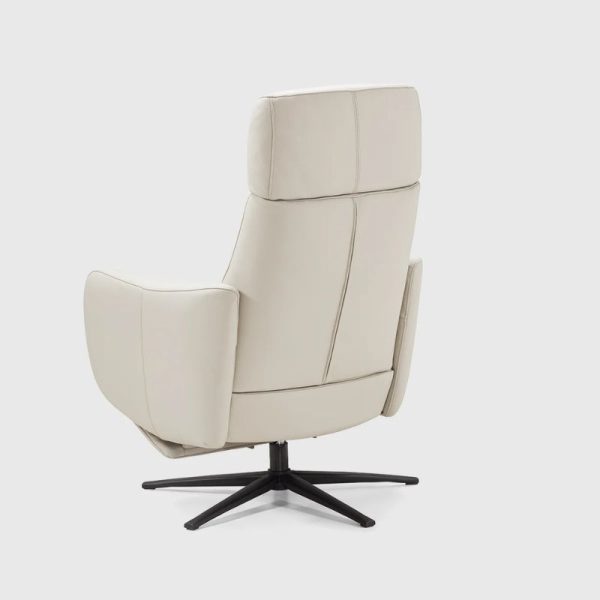 Sillón Relax Eléctrico Rennes 2 motores Gris Perla Giratorio Sillón Relax Eléctrico Rennes 2 motores Gris Perla Giratorio