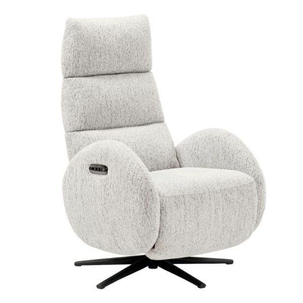 Sillón Relax Eléctrico 3 Motores Ámsterdam giratorio beige de chitra