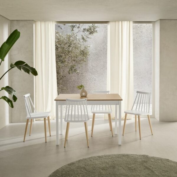 Mesa niza pata blanca para cocina comedor Mesa niza pata blanca para cocina comedor