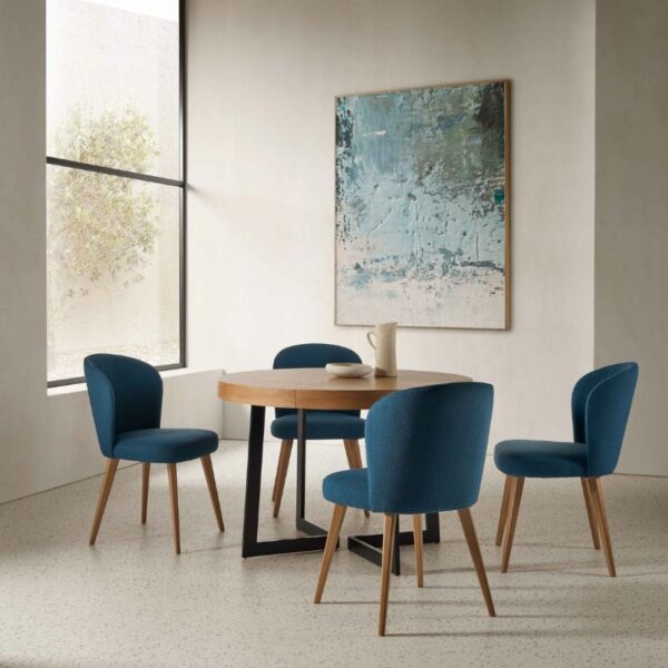 Silla-277-azul-pata-madera-haya (2) Silla 277 moderna